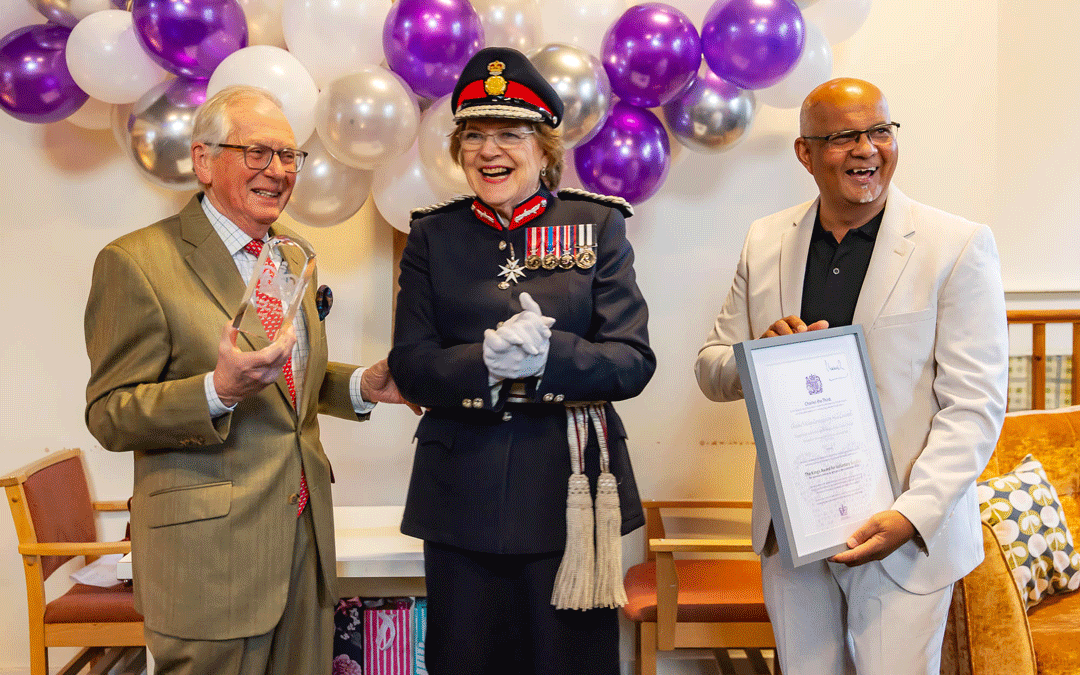 The King’s Award Presentation